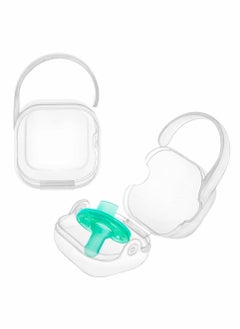 Buy 3 Pack Pacifier Case, Pacifier Container, Baby Pacifier Holder Box for Travel, BPA Free Pacifier and Nipple Shield Cases, Keeps Baby’s Binkies Clean and Accessible, Pacifier Accessories in UAE