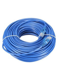 Buy NETWORK CABLE CAT6 30METER BLUE COLOR in Saudi Arabia