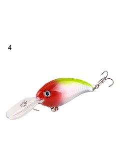 اشتري 1Pc Crank 3D Eyes Fishing Lure Hard Bait Bass Crankbait Sharp Fish Hook Tackle 20 x 10 20cm في السعودية