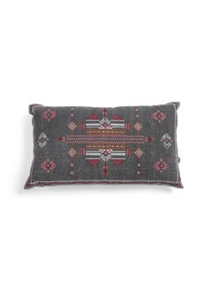 Buy Daciana Filled cushion 35X60cm - Black in UAE