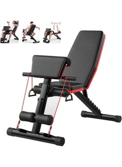 Buy Folding and adjustable multi-use exercise and weight lifting bench, Knight model in Saudi Arabia