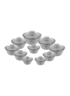 Buy Aluminum shawarma pot set, 26 pcs, from Jawharat Al Nour, THKH023 in Egypt