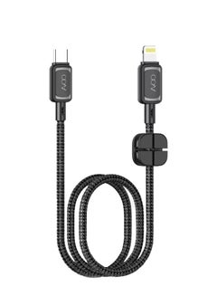 Buy Type-c to Lightning PD 30W Charging Cable Black in Saudi Arabia