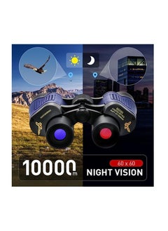 Buy Binoculars for Adults with Low Light Night Vision, Professional Waterproof High Power Optical Telescope for Stargazing Bird Watching Concerts Football Sightseeing Hunting in UAE