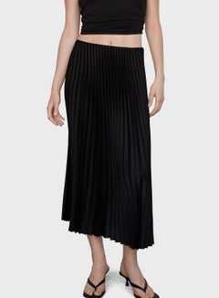 اشتري Plisse Midi Skirt في الامارات
