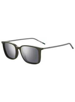 Buy Men's UV Protection Rectangular Sunglasses - Hg 1270/Cs Green Millimeter - Lens Size: 53 Mm in UAE