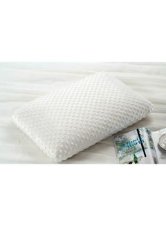 Buy Memory Foam Pillow Microfiber White in Saudi Arabia