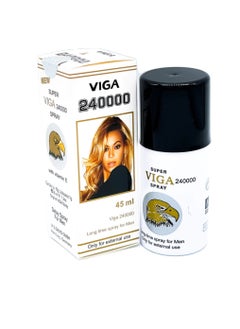 اشتري Viga Power 240000 Deay Spray For Men Long Time Performance في الامارات