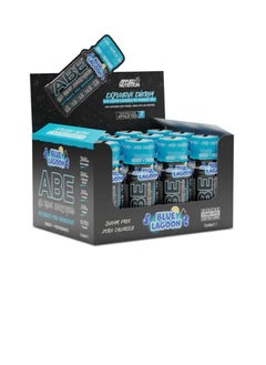 اشتري Applied Nutrition ABE Pre Workout Shot - All Black Everything Pre Workout Energy Shot  (Box 12 Units x 60ml) (Blue Lagoon) في السعودية