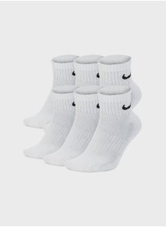 Buy 6 Pack Cushion Ankle Socks in Saudi Arabia