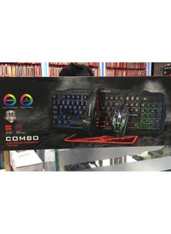اشتري Ultimate Gaming Experience Bundle: RGB Keyboard, Mouse, and Headset Combo - CM-406 في الامارات