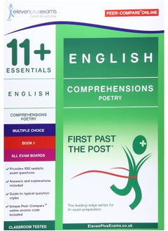 Buy 11+ Essentials English Comprehensions: Poetry Book 1 in UAE