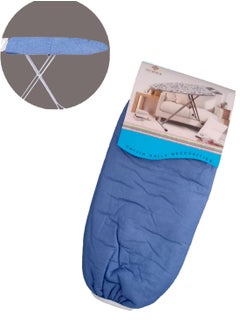 Buy Ironing Board Cover Heat Resistant Blue 130x50cm in Saudi Arabia