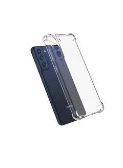 Buy ELMO3EZZ Galaxy S21 FE Case,Soft Crystal Clear Transparent Shockproof TPU Protective designed for Samsung Galaxy S21 FE 5G Case Cover (2022). in Egypt