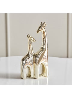 Buy Ash Ceramic Giraffe Accent 14 x 27.5 x 7 cm in Saudi Arabia