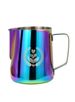 Buy Stainless Steel Espresso Coffee Pitcher Barista Kitchen Home Craft Coffee Latte Milk Frothing Jug 600ml in Saudi Arabia
