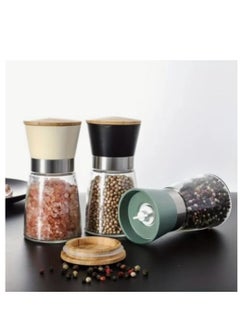 Buy Pepper Salt Spice Mill Grinder Assorted color in Saudi Arabia