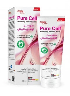 Buy Pure Cell Intimate Lotion, lightening, brightening and unifying the color of intimate areas with licorice extract and shea butter 100 ml in Saudi Arabia