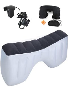 اشتري Onirii Inflatable Car Air Travel Mattress Back Seat with Pump,130×27×37 cm Car Camping Portable Sleeping Gap Pad Air Bed for Car,SUV في الامارات