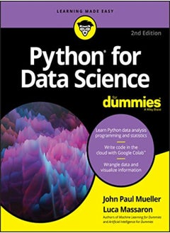 اشتري Python for Data Science For Dummies في الامارات