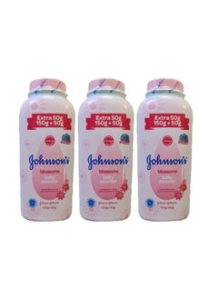 Buy Pack of 3 Blossoms Baby Powder 200g in UAE