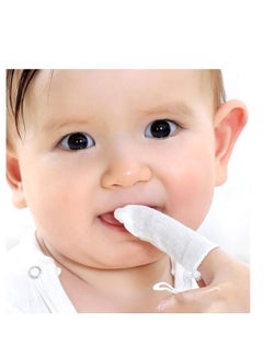 Buy 6Pcs Infant Tongue Cleaner Baby Tongue Cleaner Newborn Finger Toothbrush in UAE