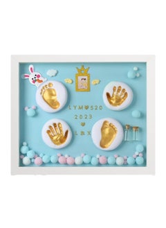 اشتري Newborn Handprint Footprint Ornament Keepsake Maker Kit, Newborn Nursery Memory Art Kit, Newborn Gifts,Precious Moment for Newborn, Boy and Girl في الامارات