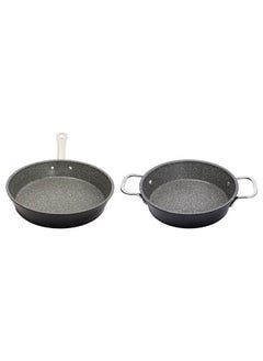 Buy Excellence 2 Piece Granite Pan Set in UAE