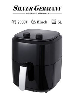 Buy Air Fryer 5L 2500W Black SG-0044 in Saudi Arabia