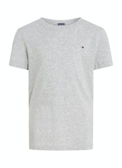 اشتري Boys' Essential Organic Cotton T-Shirt, Grey في السعودية