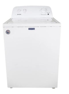 Buy Maytag Top Load Automatic Washing Machine, 12kg, 10 Programs, White - 4KMVWC430JW2 in Saudi Arabia