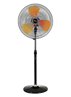 Buy Castle stand fan, 20 inches, 4 blades, 3 speeds, multi-color, FAS1020 in Egypt