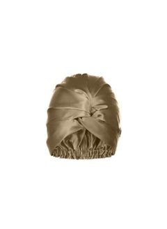 Buy Indulge in elegance with our Luxurious 100% Mulberry Silk Turban Twisted Head Wrap, providing the ultimate sleeping cap and hair protection in pure silk comfort. in UAE