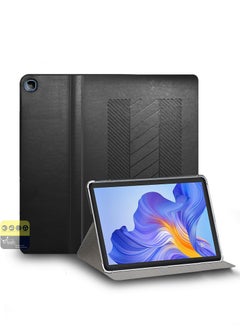 Buy Folio Flip Trifold Stand PU Leather Case Cover For Honor Pad X8/Honor Pad X8 Lite 2022 Black in Saudi Arabia