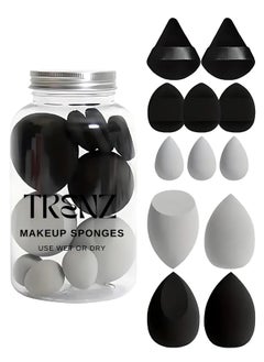 Buy Makeup Blender Sponge Set, Soft Beauty Sponge Blender, Makeup Sponge And Powder Puff Set, Foundation Blending Beauty-Blender, F-lawless For Liquid Creams And Powders (5 Sponges+ 7 Beauty Eggs) in Saudi Arabia