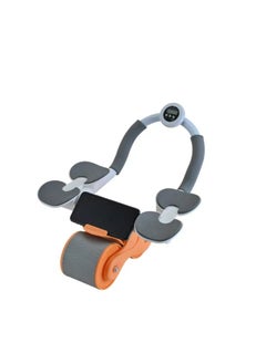 Buy Automatic Rebound Abdominal Wheel with Elbow Support,Ab Roller Workout Equipment for Men Women Ab Roller Wheel and Knee Pad in Saudi Arabia