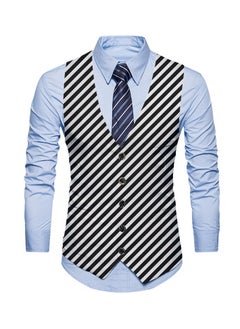 Buy New Fashionable Personalized Printed Men's Suit Vest in Saudi Arabia