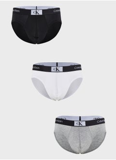 Buy 3 Pack Logo Band Trunks in UAE