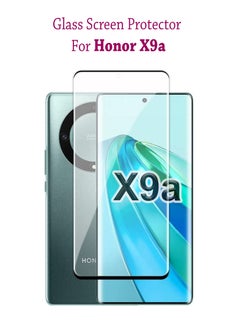 Buy Tempered Glass Screen Protector For Honor X9a - Black in Saudi Arabia