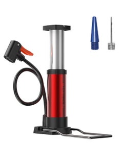 Buy Multipurpose Mini Bike Pump Portable Bike Floor Mini Pump For Bicycle Tire With Dunlop Valves And Gas Needle For Road Bike Mountain Bike Balls Outdoor And Home Use in UAE