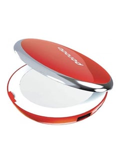 Buy Mirror Power Bank 4000mAh - Red in UAE