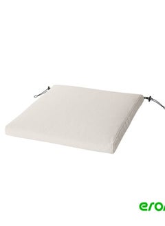 Buy Cover for chair cushion outdoor beige 50x50 cm in Saudi Arabia