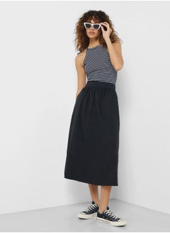 Buy High Waist Midi Skirt in UAE