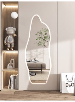 Buy HD Wall Mounted Cloud Shaped Full Length LED Mirror 60X160 CM in UAE