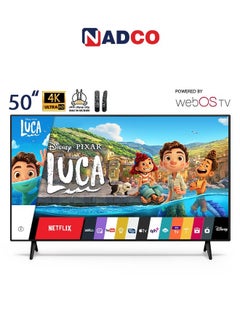 Buy 50 Inch- Smart Screen  - WebOS - 4K - UHD - with Remote Control and TV Stand - NC-50T-4K in Saudi Arabia