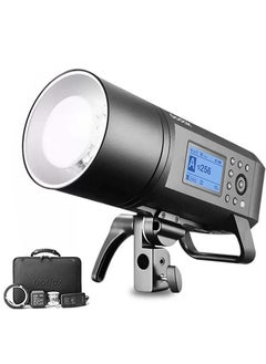 اشتري Godox AD400 Pro AD400Pro Outdoor Flash Strobe, Portable 400W 2.4G TTL 1/8000 HSS Monolight, 0.01-1s Recycle, 30W LED Modeling Lamp with Rechargeable Battery and Bowens Mount في الامارات