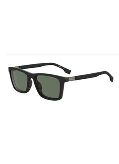 Buy Men's UV Protection Rectangular Sunglasses - BOSS 1576/CS GREEN 56 Lens Size: 56 Mm Green in Saudi Arabia