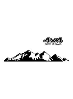Buy 4x4 Off Road And Mountain Themed Car Sticker Set in UAE