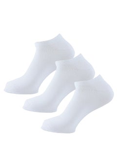 Buy Sam Socks Set Of 3 Ankle Socks Women White in Egypt