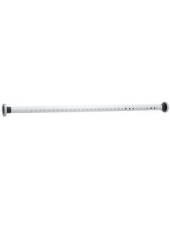 Buy Adjustable Shower Curtain Rods  Room Divider Never Rust Adjustable Spring Rods for Window Bathroom Balcony Storeroom Laundry Non-slip No Drilling Easy to Install White ( 70 - 110 CM  Diameter 32mm) in Saudi Arabia